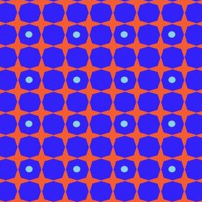 Geometric Blue