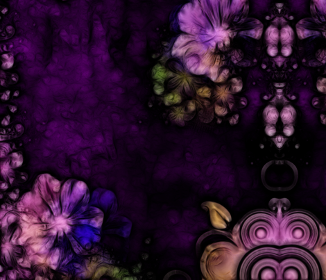 Nightspring fabric by cutelilbutterfly on Spoonflower - custom fabric