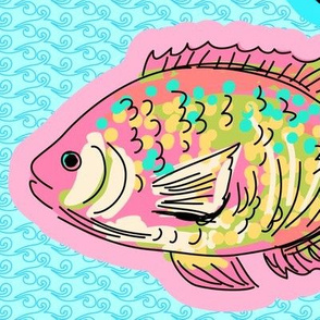 Cut and Sew Fish Plushie Pillows