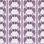 Small Damask Style Purple Grapes