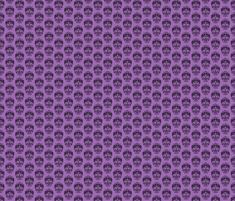 Small Damask Style Purple Grapes fabric by diane555 on Spoonflower - custom fabric