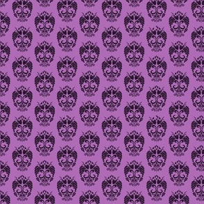 Small Damask Style Purple Grapes