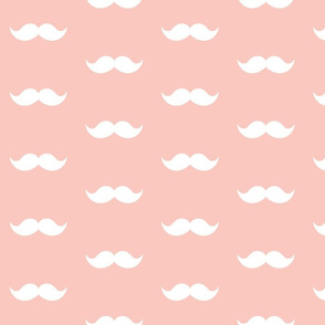 blush mustaches