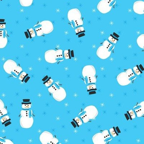 Pop Snowmen (Blue)