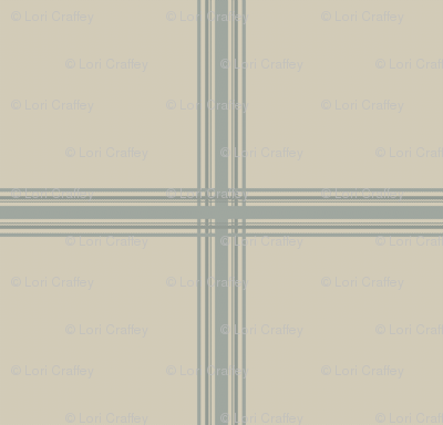 french feed sack plaid charcoal