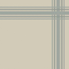 french feed sack plaid charcoal