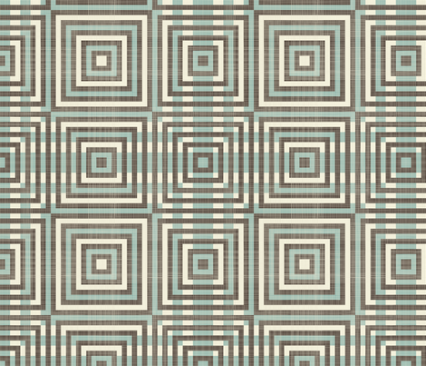retro geometric pattern fabric by anastasiia-ku on Spoonflower - custom fabric
