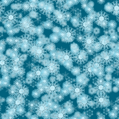 blizzard on teal
