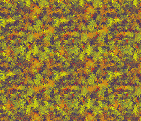 Exotic Marigold Background fabric by elarnia on Spoonflower - custom fabric