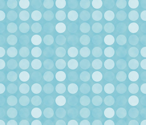 Snowflake Dots fabric by shelleymade on Spoonflower - custom fabric