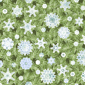 Translucent Snowflakes