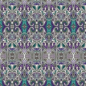 Knights of the Zig Zag Stripe Artichoke Coloring Book