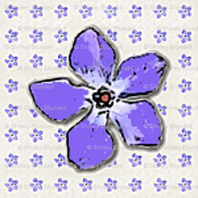 Periwinkle Pattern