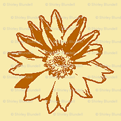 Sunflower2 Sketch-smaller version