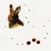 Bunny and Cherries