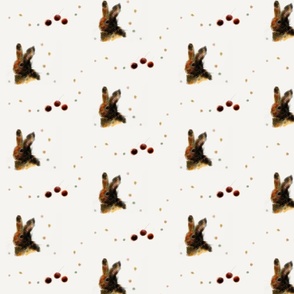 Bunny and Cherries