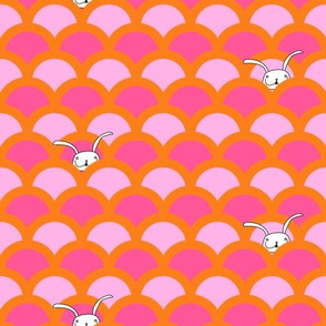 Happy go lucky - hide and seek (pink)