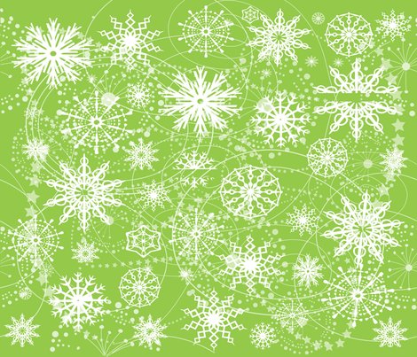 Little_flaky_christmas_green