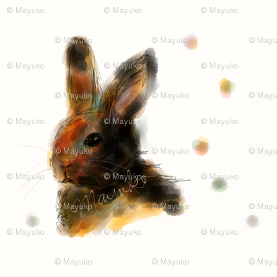 Bunny Watercolor