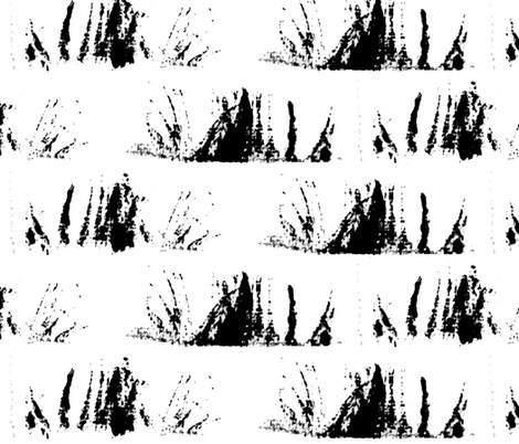 Eyelashes II. fabric by pond_ripple on Spoonflower - custom fabric