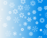 antler snowflakes_sky blue