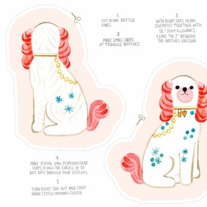 Spaniel Doll Fabric