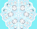 Princess and her Court In A Snowflake - zoom-zoom