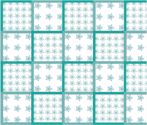 Snowflakes fabric by oprog on Spoonflower - custom fabric