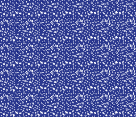 snowflakes1 fabric by wordfabric on Spoonflower - custom fabric