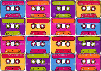 CurlyPops - Technicolour Cassettes