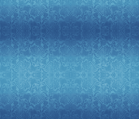 Blue Tropic fabric by flyingfish on Spoonflower - custom fabric