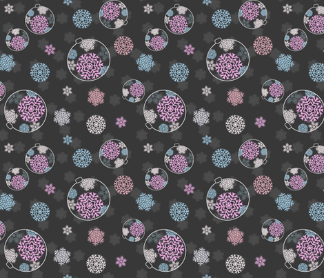 An Ornate Snowflake fabric by designedtoat on Spoonflower - custom fabric