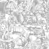 Alice's Adventures in Toile - Gray