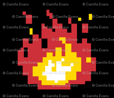 Pixellated Fire