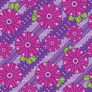 Boho Blossoms (Purple)