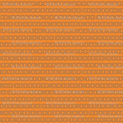 Robotika Binary (Orange)