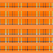 ORANGE GROVE TARTAN STRIPES