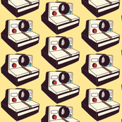 Polaroid Cameras Pineapple Yellow