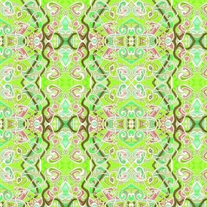 Zig Zag Vertical Spring Meadow