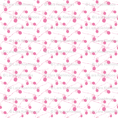 Pink brittle branches