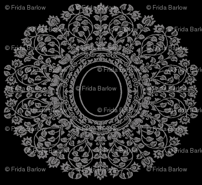 Ornate Lace Cameo