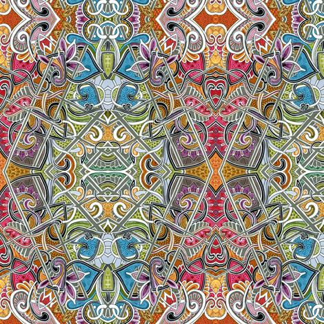 Like Fire and Ice fabric by edsel2084 on Spoonflower - custom fabric