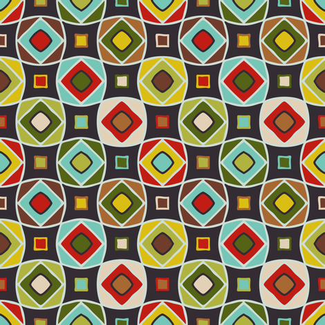 Harlequin Variations Multi Patches fabric by jumeaux on Spoonflower - custom fabric