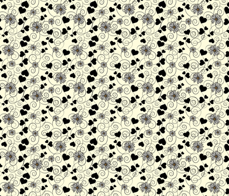 daisies and hearts