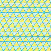 Triangles Blue & Yellow