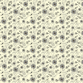 hearts and daisies