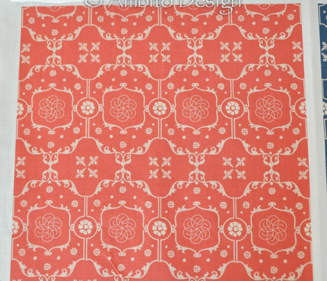 Shabby Frame in Romantic Red