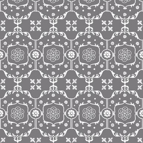 Shabby Frame in Steel Gray