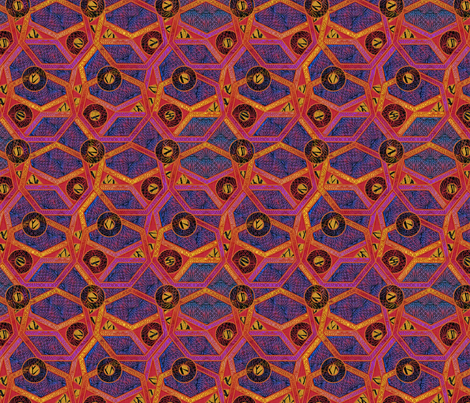 seven fabric by glimmericks on Spoonflower - custom fabric