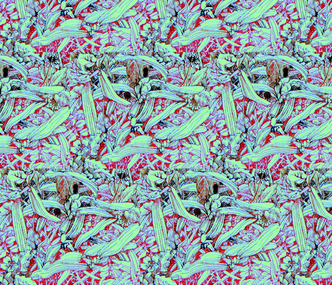 Florida lawn 3. fabric by magicalumbrella on Spoonflower - custom fabric